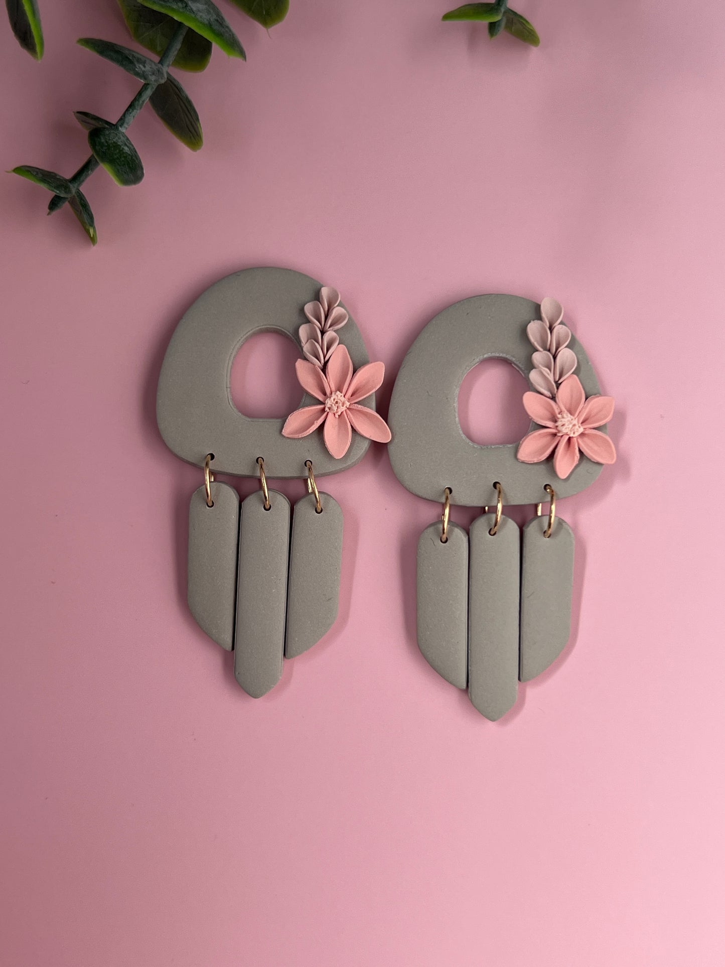 Samira Dangle Earrings - Green