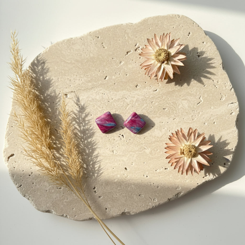 Marble Stud - Multicolor