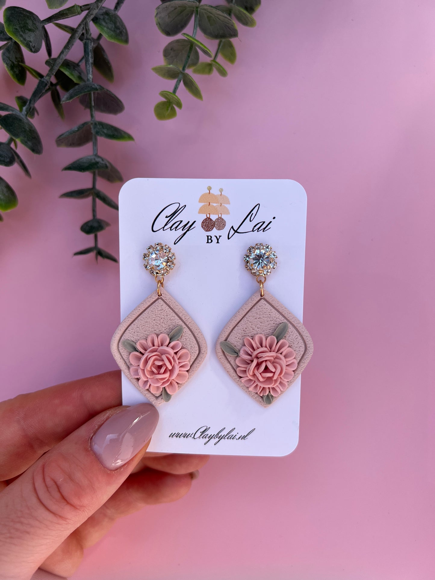 Peony Dangle Earring