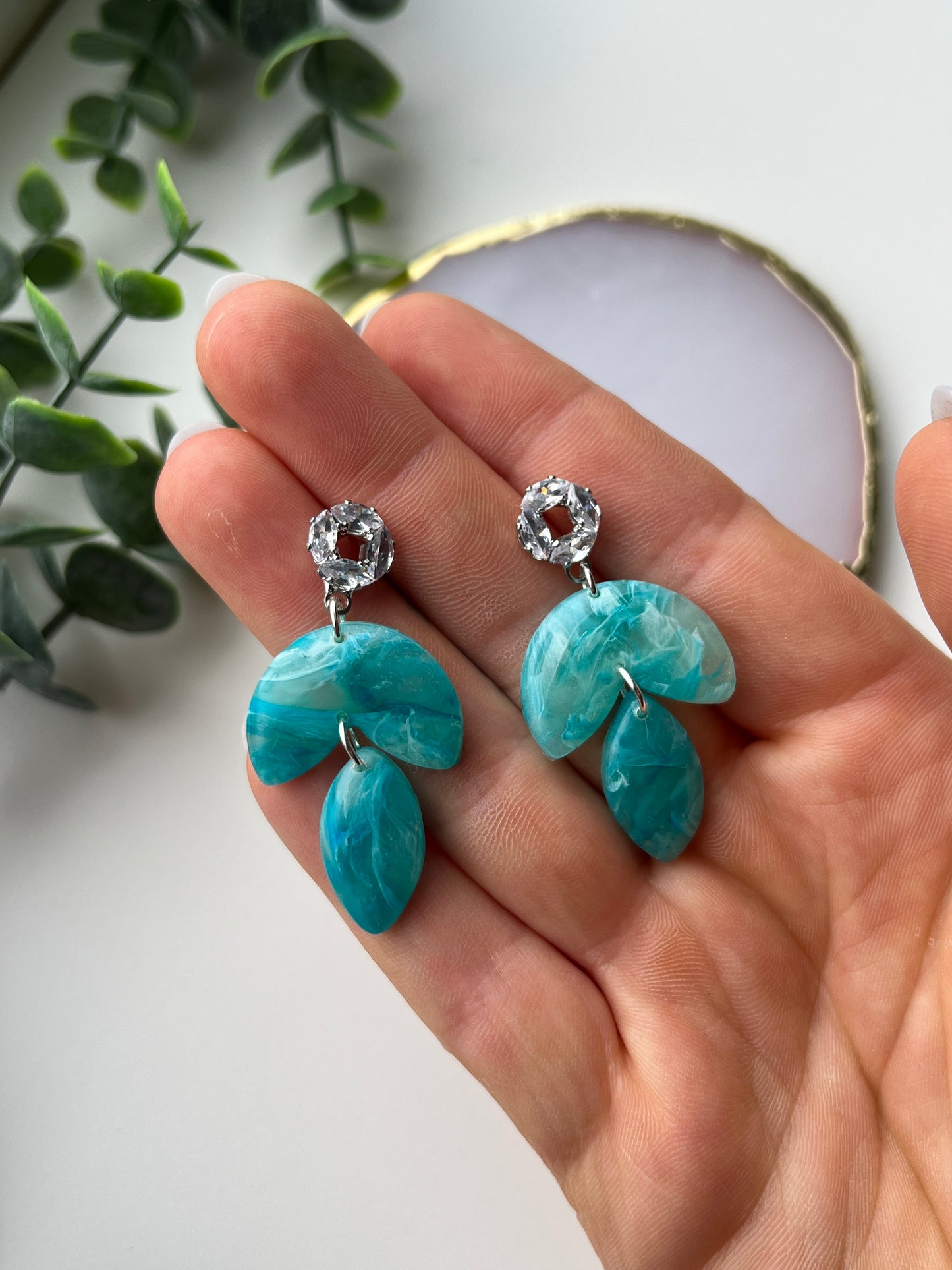 Celine in azure blauw