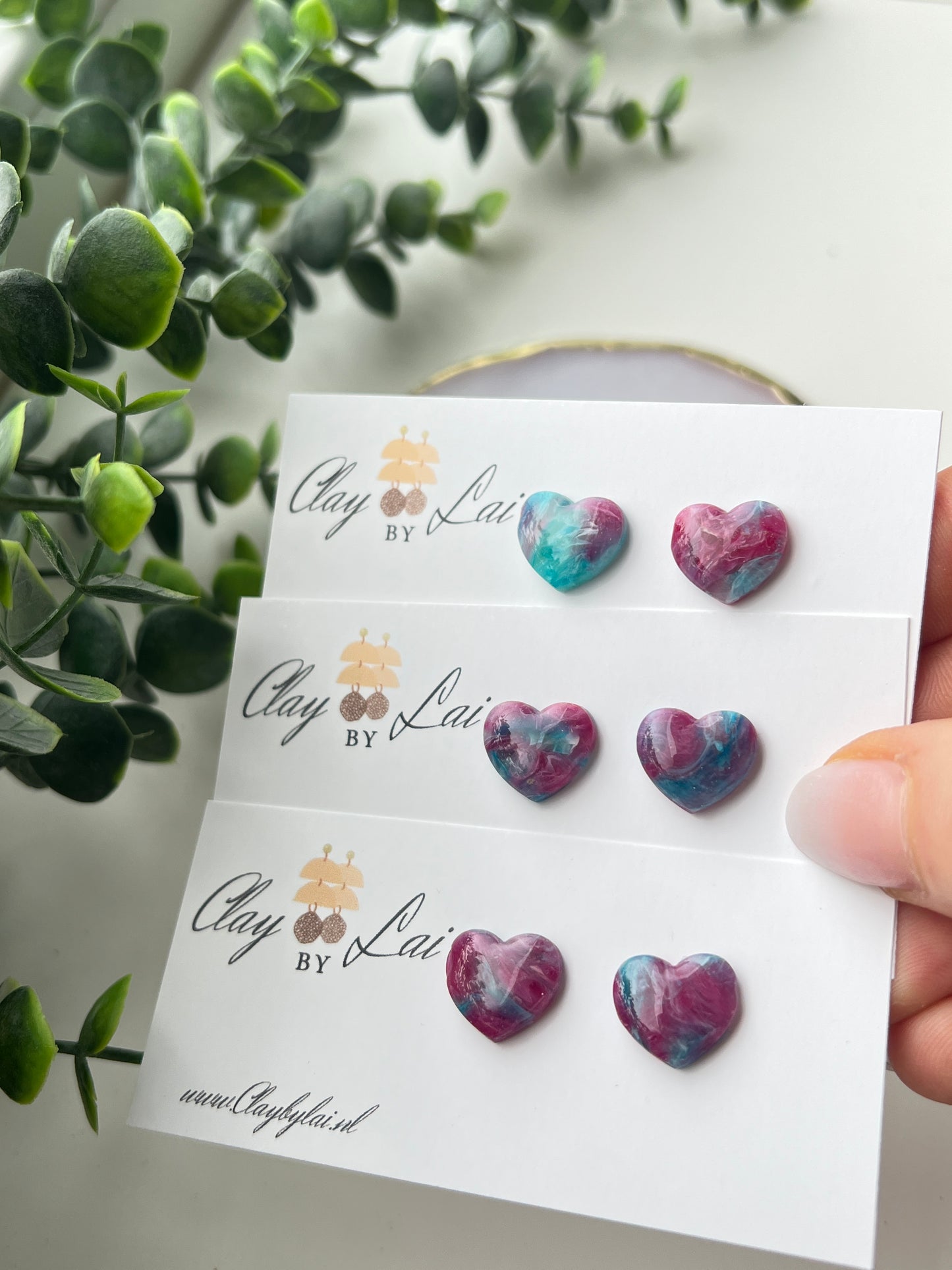 Marble Stud  - Multicolor