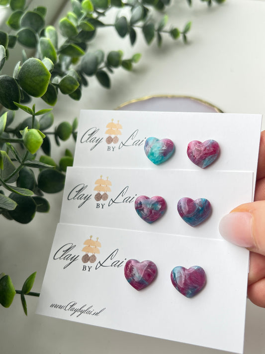 Marble Stud  - Multicolor