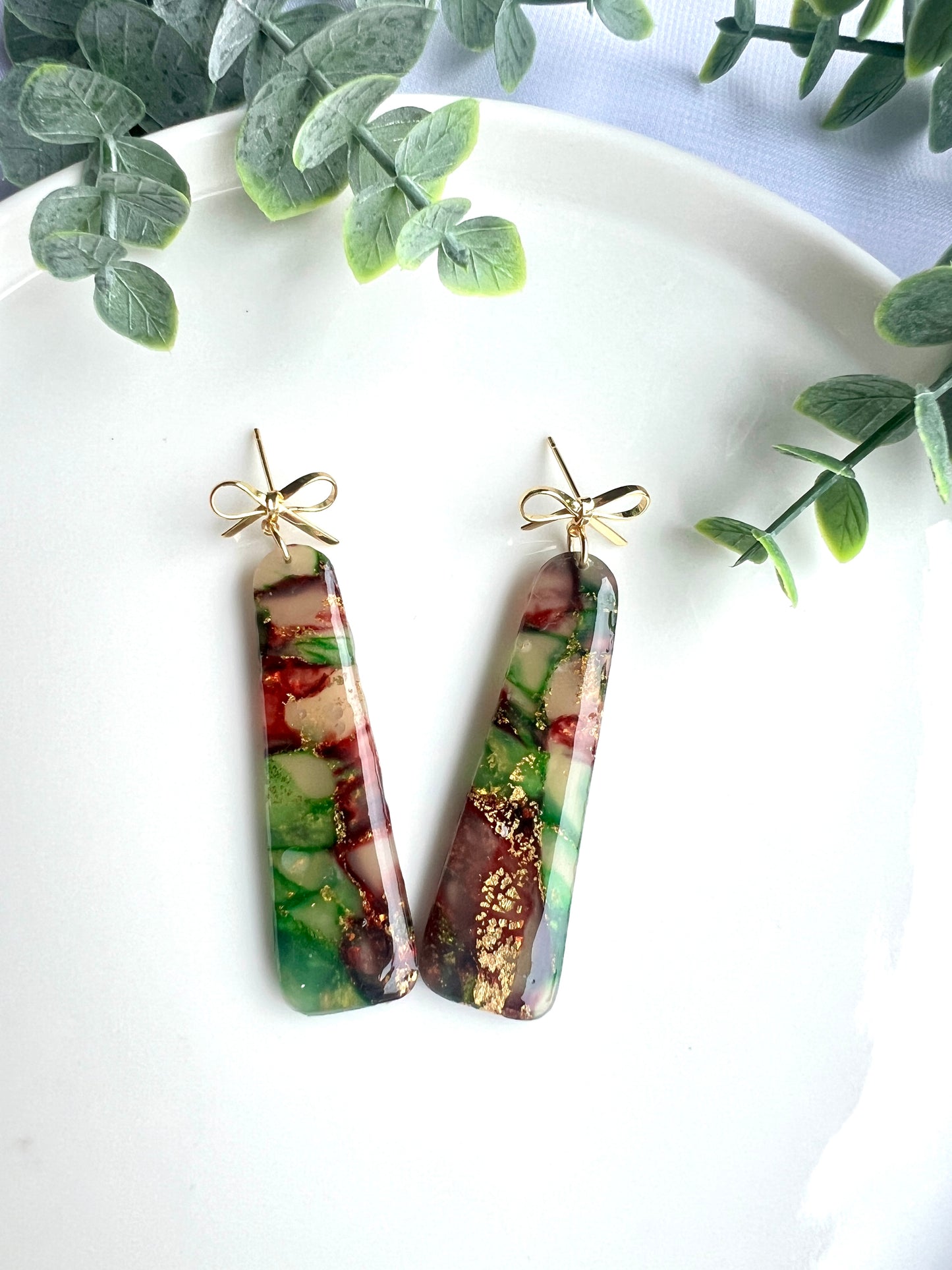 Inez - in kerst tinten.