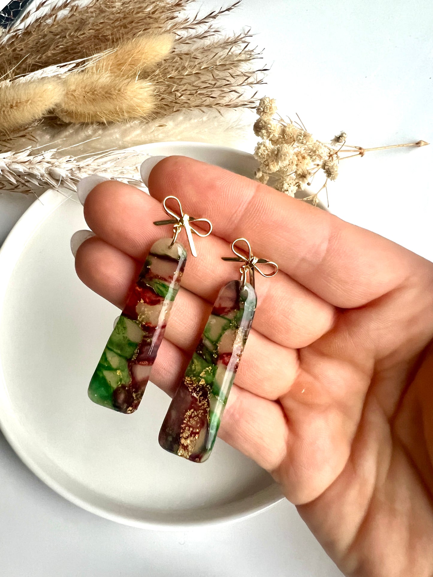 Inez - in kerst tinten.