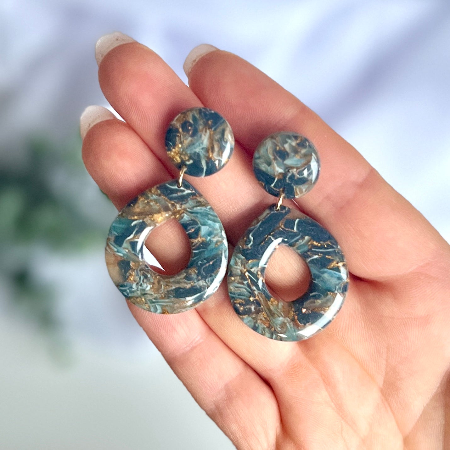 Emma - Marmer Blauw